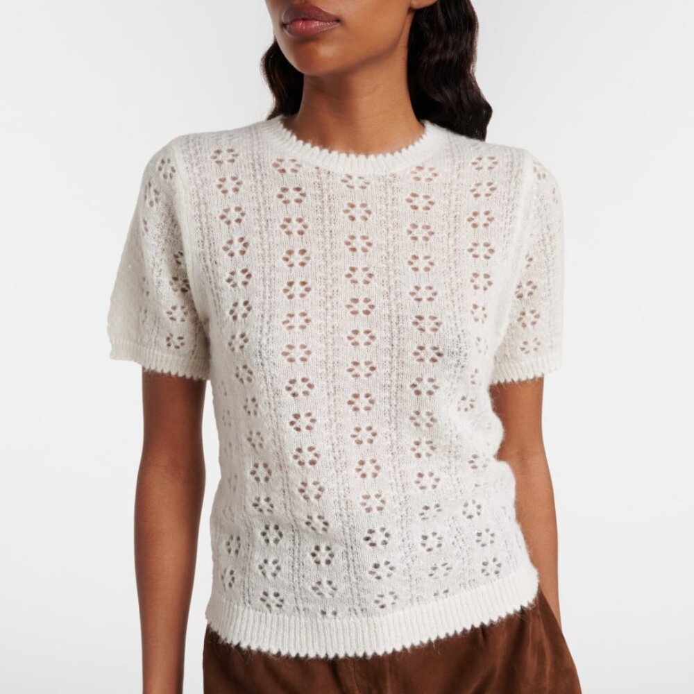 Doen NWOT Monica alpaca and wool-blend sweater
